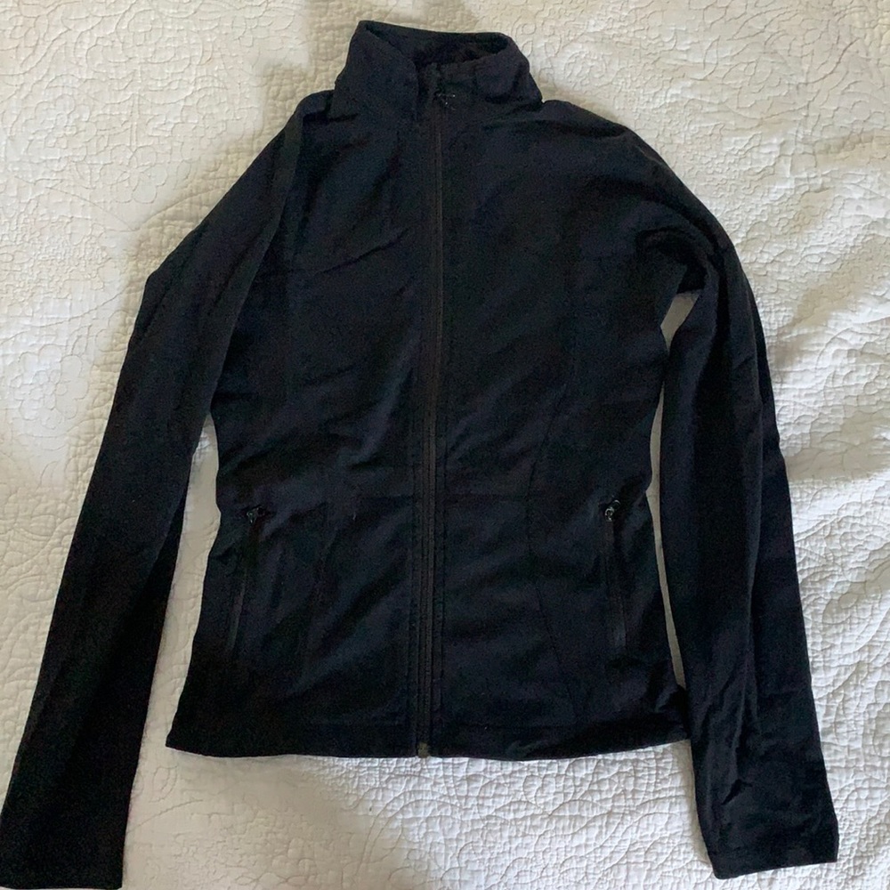 Lululemon zip-up jacket - black